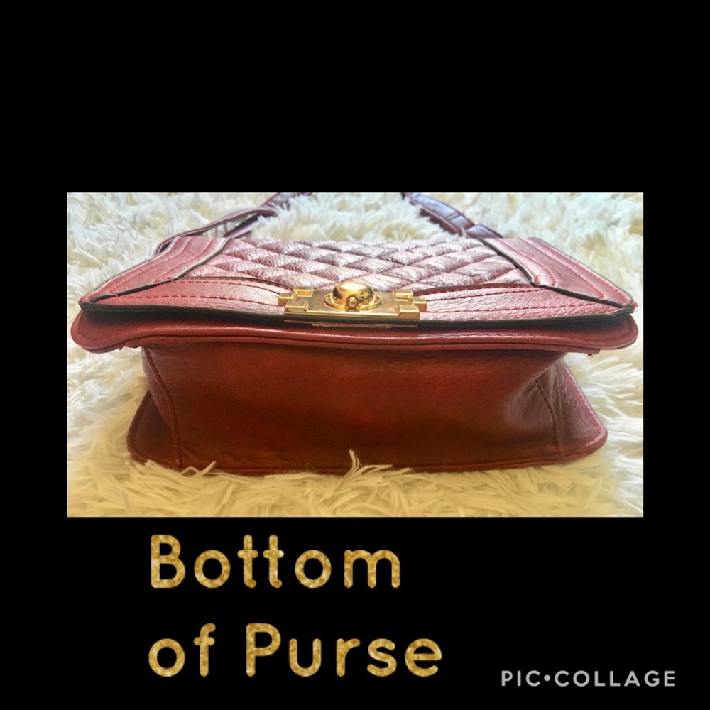🔥Faux Leather Quilted Purse🌹 NWT🏷 - Picture 4 of 9